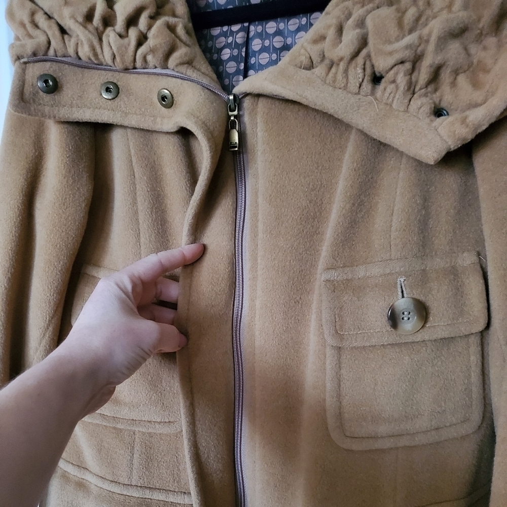 Perry Ellis Portfolio Long Duster Coat - Picture 9 of 14